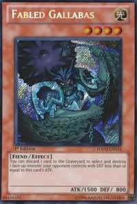 Fabled Gallabas [HA02-EN033] Secret Rare | Exor Games Truro