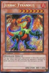 Jurrac Tyrannus [HA02-EN038] Secret Rare | Exor Games Truro