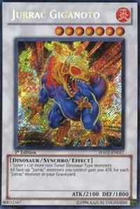 Jurrac Giganoto [HA02-EN057] Secret Rare | Exor Games Truro