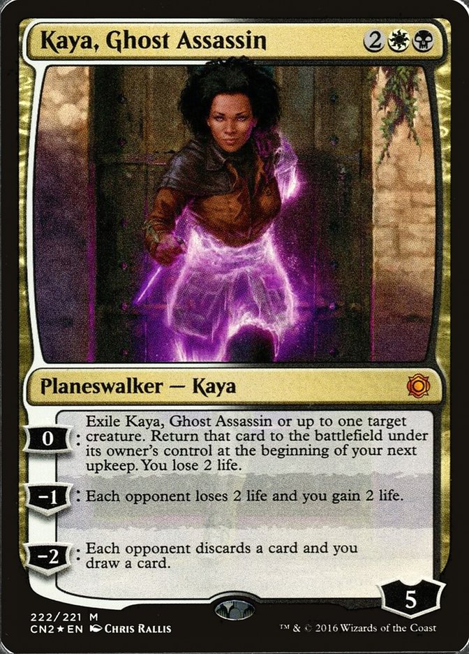 Kaya, Ghost Assassin (222/221) [Conspiracy: Take the Crown] | Exor Games Truro