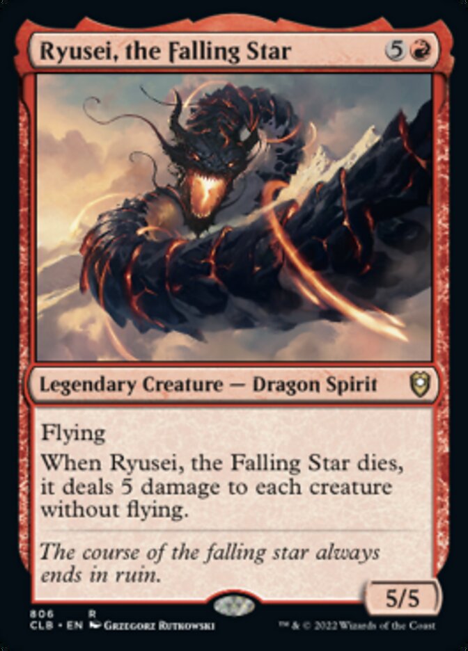 Ryusei, the Falling Star [Commander Legends: Battle for Baldur's Gate] | Exor Games Truro