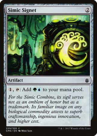 Simic Signet [Commander Anthology] | Exor Games Truro