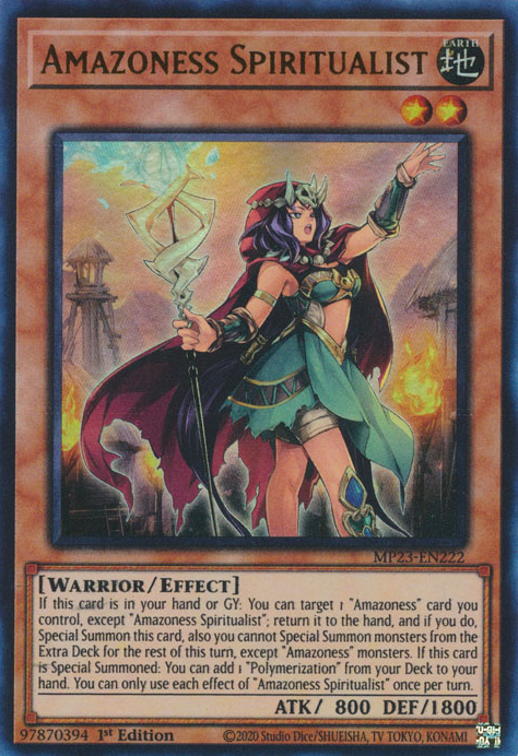 Amazoness Spiritualist [MP23-EN222] Ultra Rare | Exor Games Truro