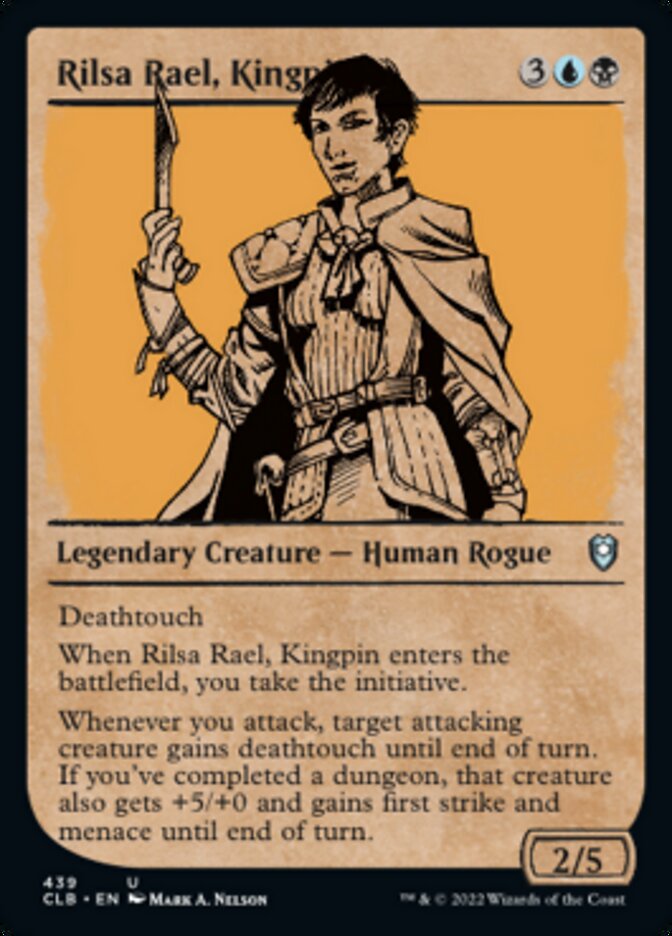 Rilsa Rael, Kingpin (Showcase) [Commander Legends: Battle for Baldur's Gate] | Exor Games Truro