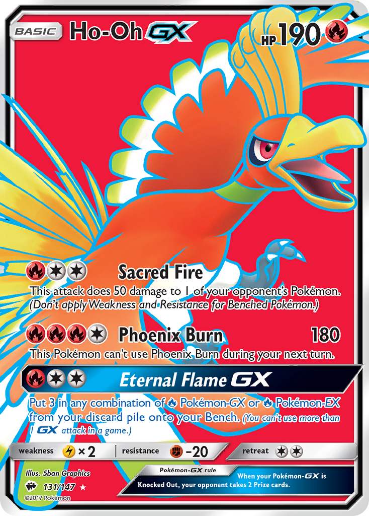 Ho-Oh GX (131/147) [Sun & Moon: Burning Shadows] | Exor Games Truro