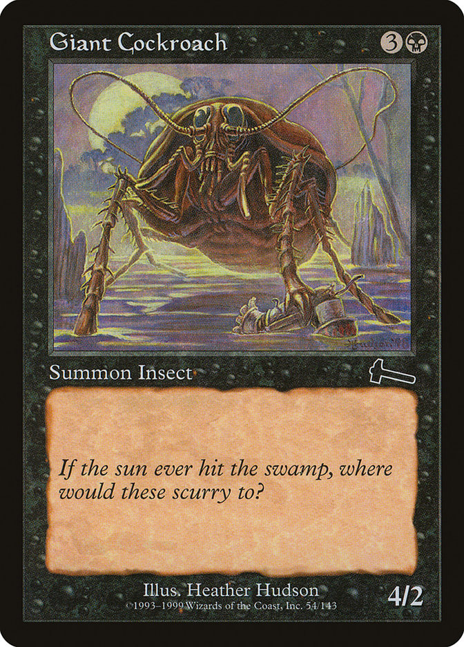 Giant Cockroach [Urza's Legacy] | Exor Games Truro