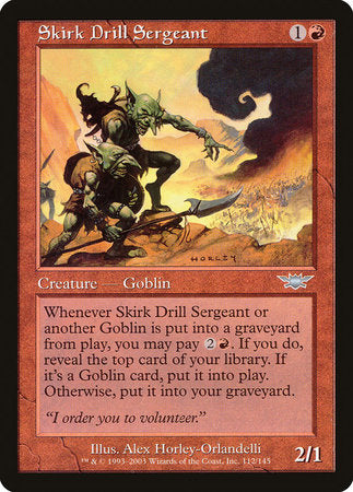 Skirk Drill Sergeant [Legions] | Exor Games Truro