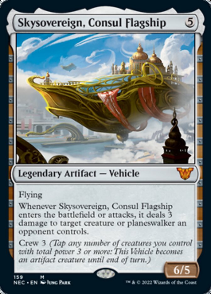 Skysovereign, Consul Flagship [Kamigawa: Neon Dynasty Commander] | Exor Games Truro