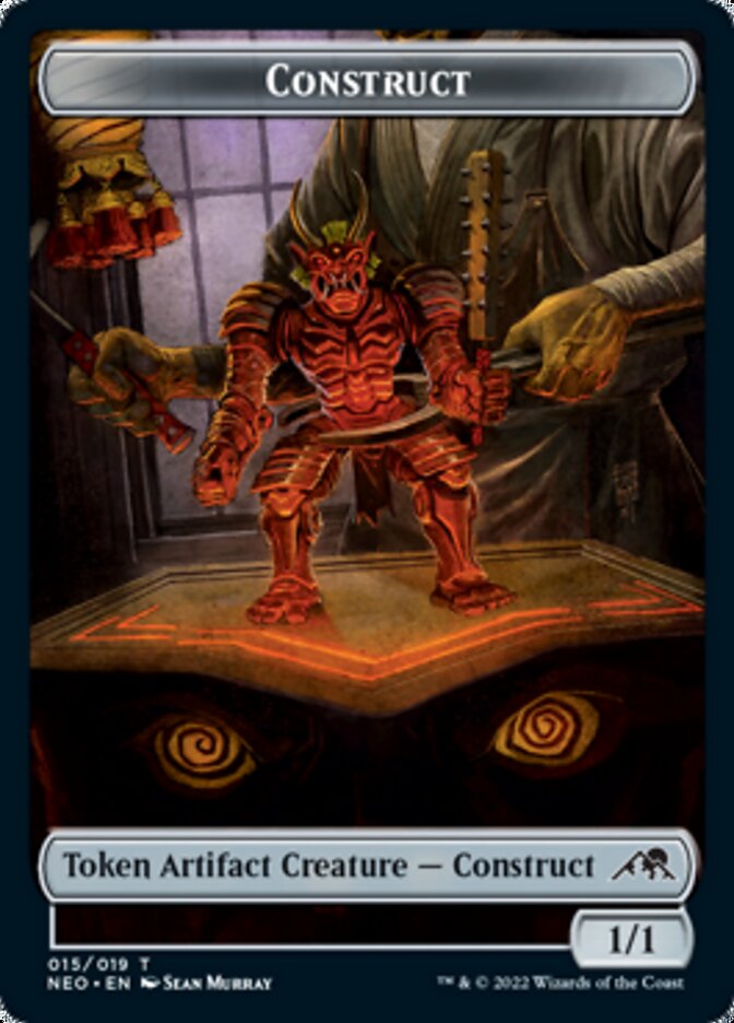 Construct (015) // Blood (017) Double-sided Token [Challenger Decks 2022 Tokens] | Exor Games Truro