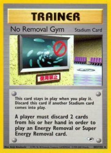 No Removal Gym (103/132) [Gym Heroes Unlimited] | Exor Games Truro