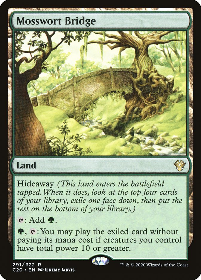 Mosswort Bridge [Commander 2020] | Exor Games Truro