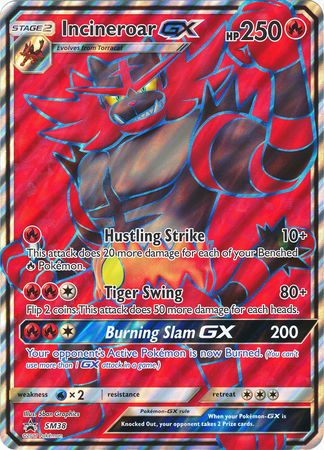 Incineroar GX (SM38) (Jumbo Card) [Sun & Moon: Black Star Promos] | Exor Games Truro