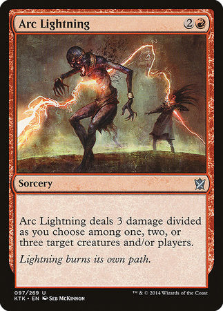 Arc Lightning [Khans of Tarkir] | Exor Games Truro