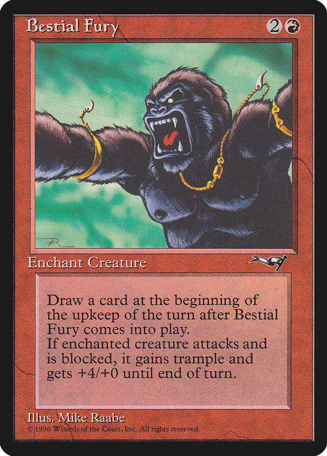 Bestial Fury (Looking Left) [Alliances] | Exor Games Truro