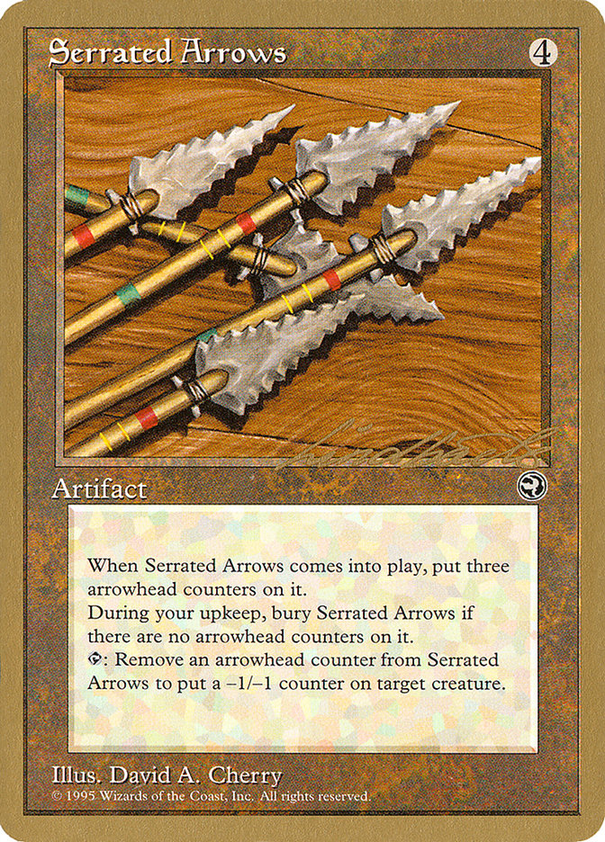 Serrated Arrows (Leon Lindback) [Pro Tour Collector Set] | Exor Games Truro