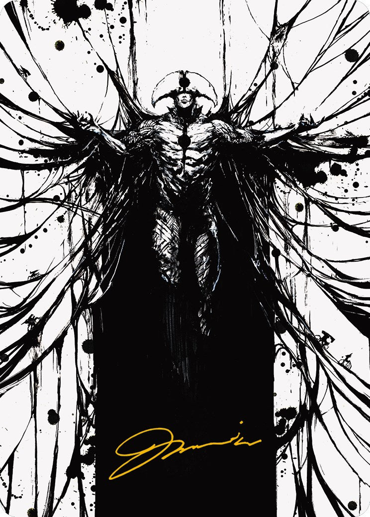 Sinew Dancer Art Card (Gold-Stamped Signature) [Phyrexia: All Will Be One Art Series] | Exor Games Truro