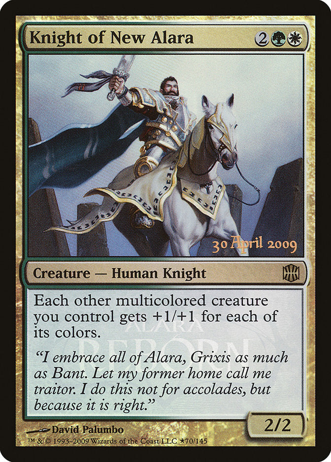 Knight of New Alara (Launch) [Alara Reborn Promos] | Exor Games Truro