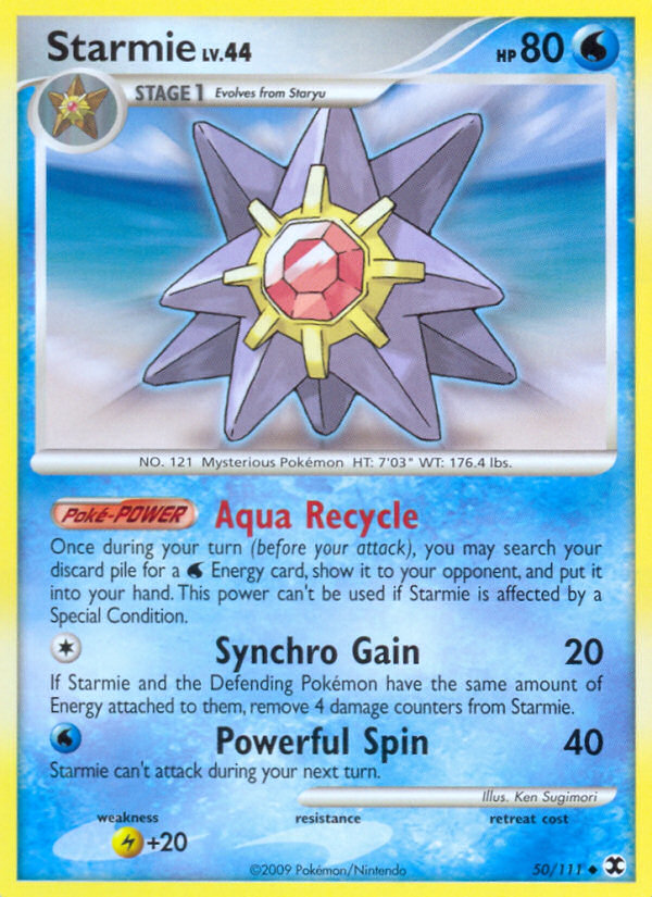 Starmie (50/111) [Platinum: Rising Rivals] | Exor Games Truro