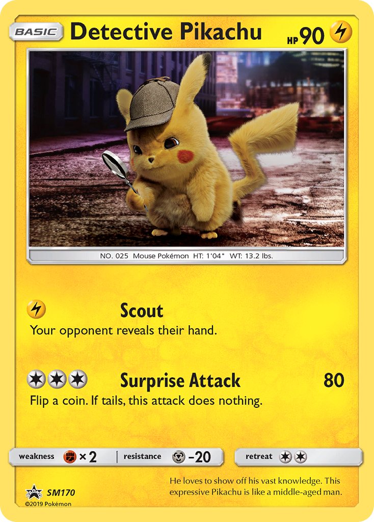 Detective Pikachu (SM170) [Sun & Moon: Black Star Promos] | Exor Games Truro