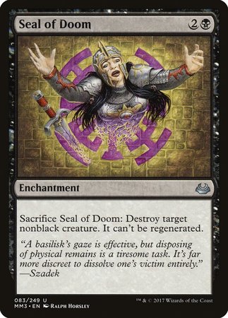 Seal of Doom [Modern Masters 2017] | Exor Games Truro