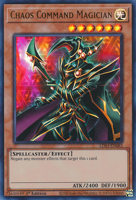 Chaos Command Magician [LDS3-EN083] Ultra Rare | Exor Games Truro