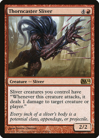 Thorncaster Sliver [Magic 2014] | Exor Games Truro