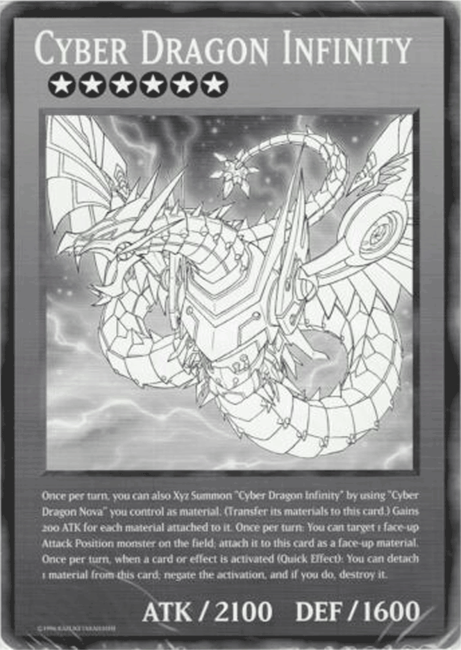 Cyber Dragon Infinity (Oversized) Common | Exor Games Truro