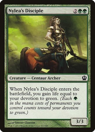 Nylea's Disciple [Theros] | Exor Games Truro