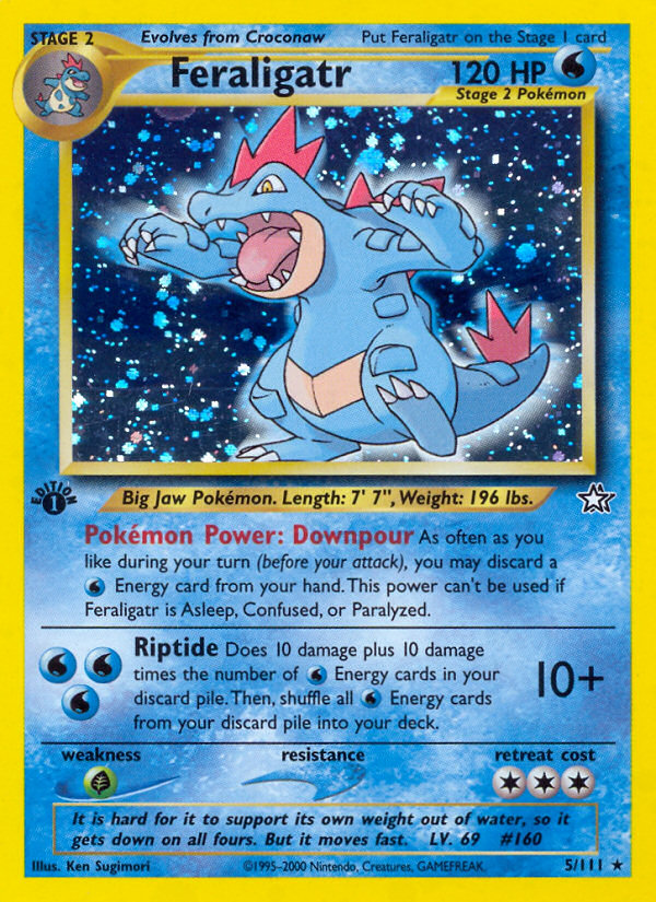 Feraligatr (5/111) [Neo Genesis 1st Edition] | Exor Games Truro