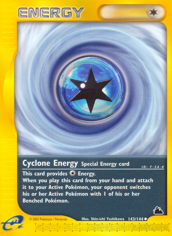 Cyclone Energy (143/144) [Skyridge] | Exor Games Truro