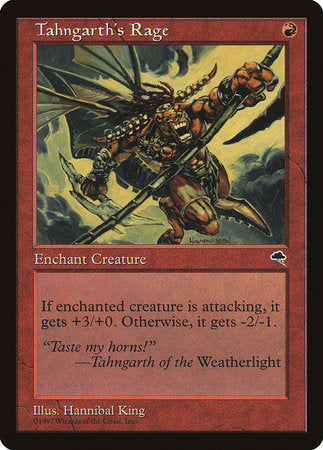 Tahngarth's Rage [Tempest] | Exor Games Truro