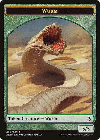 Wurm Token [Amonkhet Tokens] | Exor Games Truro