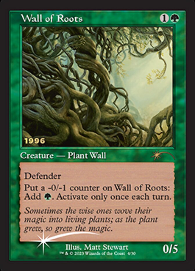 Wall of Roots [30th Anniversary Promos] | Exor Games Truro