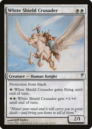 White Shield Crusader [Coldsnap] | Exor Games Truro
