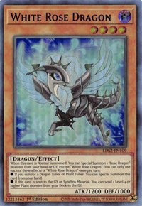 White Rose Dragon (Green) [LDS2-EN109] Ultra Rare | Exor Games Truro