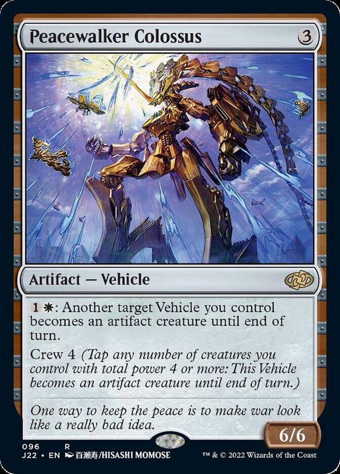 Peacewalker Colossus [Jumpstart 2022] | Exor Games Truro