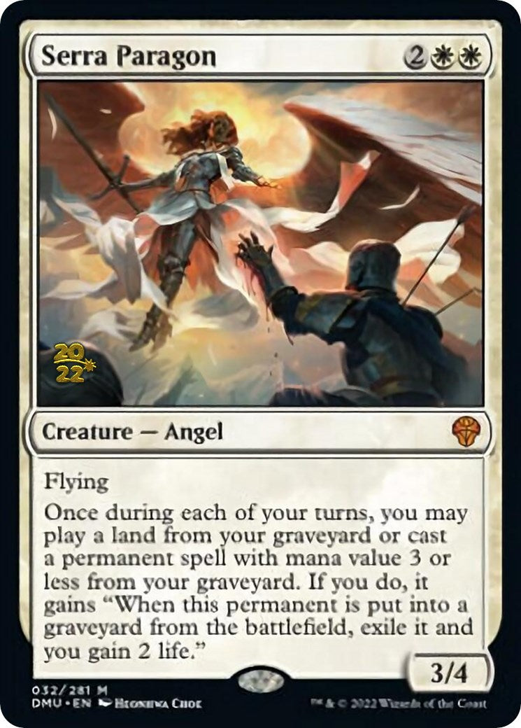 Serra Paragon [Dominaria United Prerelease Promos] | Exor Games Truro