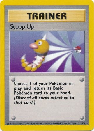 Scoop Up (78/102) [Base Set Unlimited] | Exor Games Truro