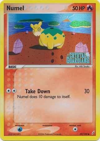 Numel (59/100) (Stamped) [EX: Crystal Guardians] | Exor Games Truro