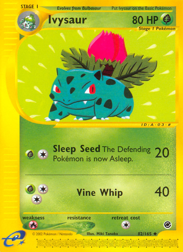 Ivysaur (82/165) [Expedition: Base Set] | Exor Games Truro