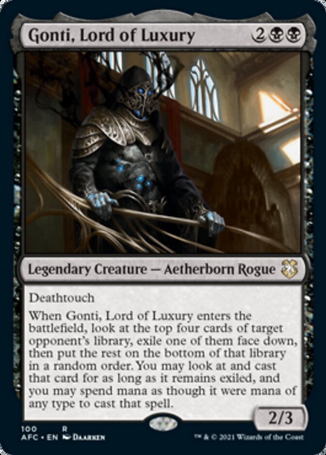 Gonti, Lord of Luxury [Dungeons & Dragons: Adventures in the Forgotten Realms Commander] | Exor Games Truro