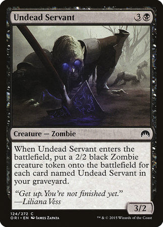 Undead Servant [Magic Origins] | Exor Games Truro