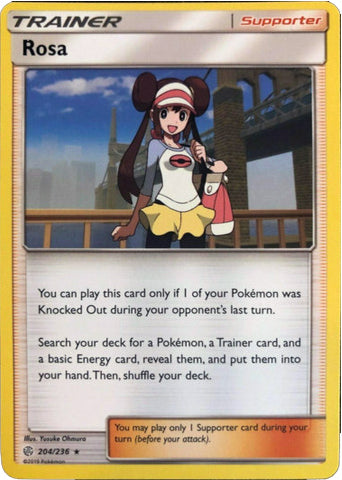 Rosa (204/236) (Build & Battle Box Exclusive) [Sun & Moon: Cosmic Eclipse] | Exor Games Truro