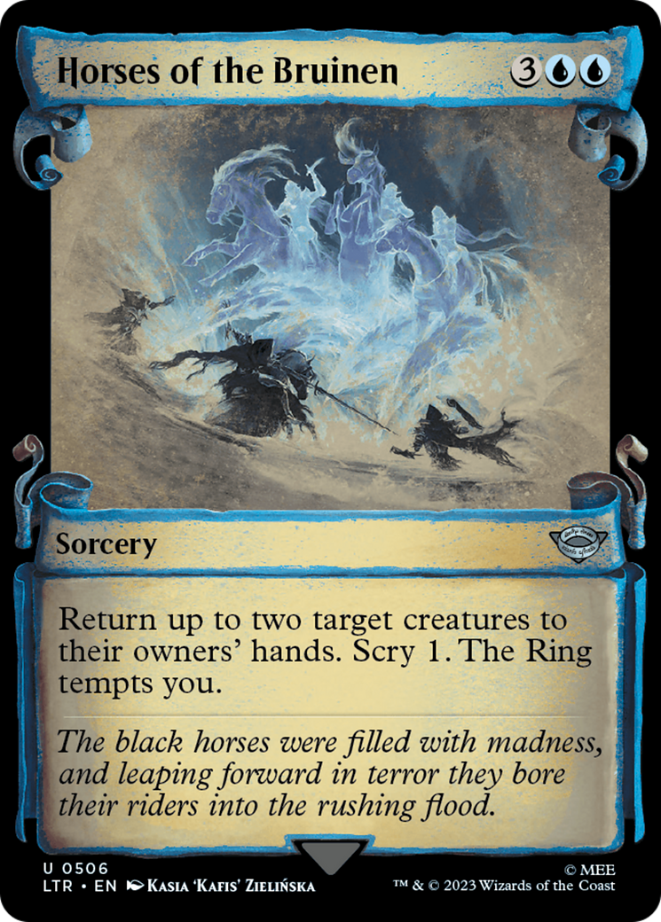 Horses of the Bruinen [The Lord of the Rings: Tales of Middle-Earth Showcase Scrolls] | Exor Games Truro
