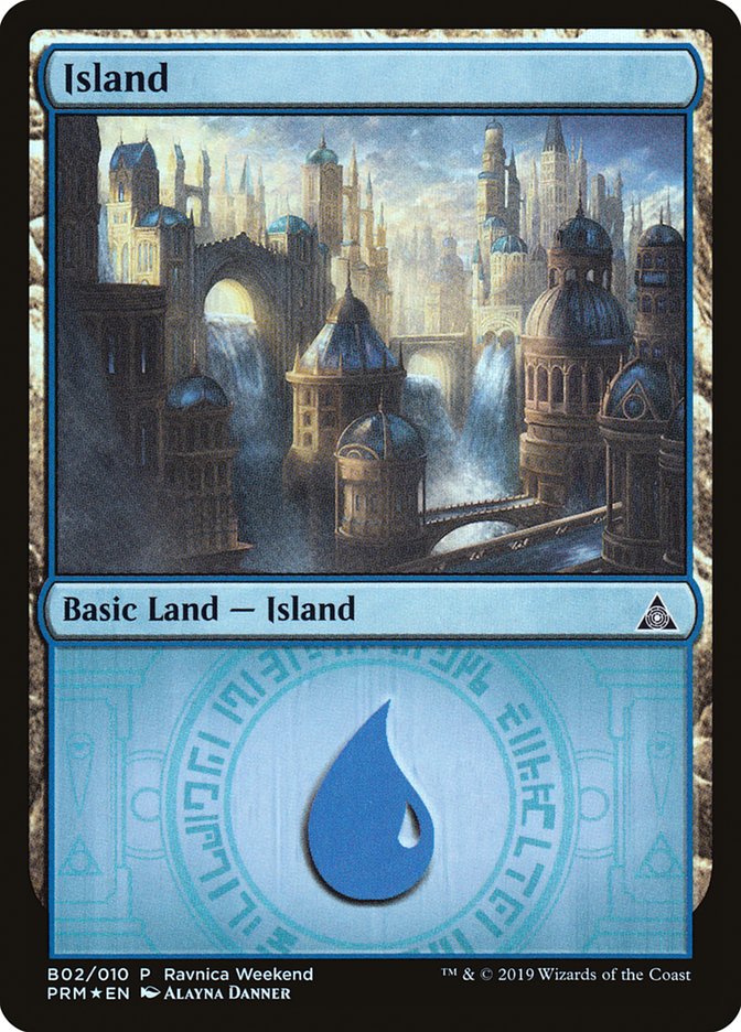 Island (B02) [Ravnica Allegiance Guild Kit] | Exor Games Truro