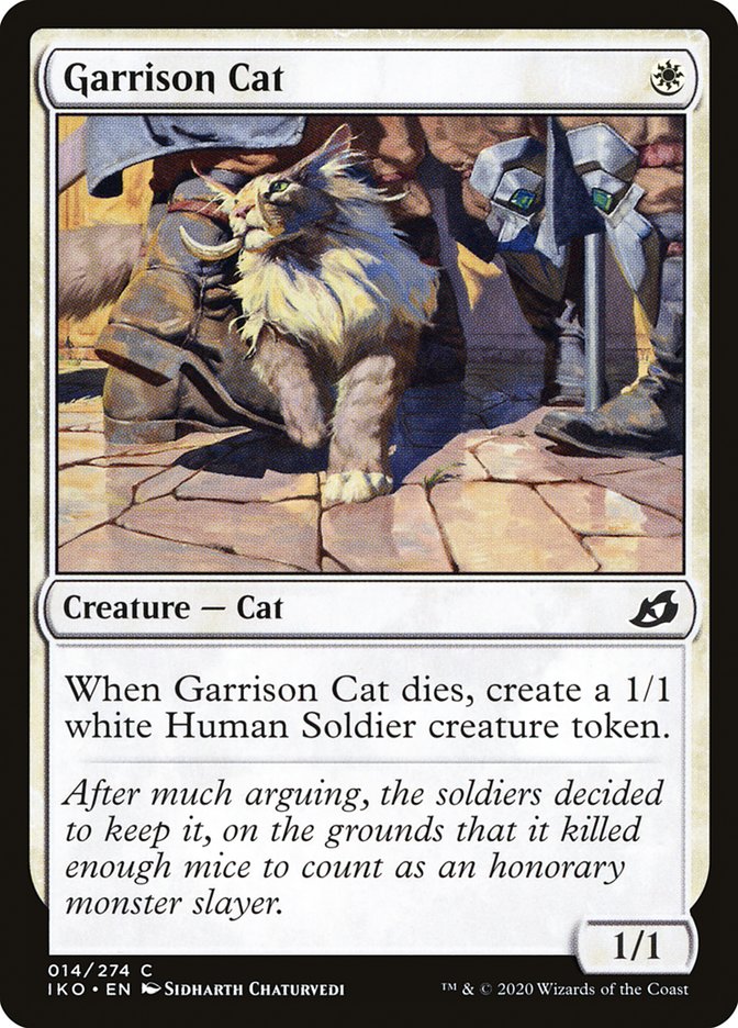 Garrison Cat [Ikoria: Lair of Behemoths] | Exor Games Truro
