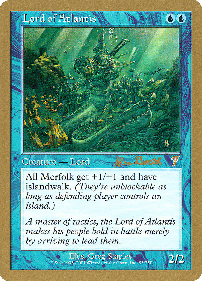 Lord of Atlantis (Alex Borteh) [World Championship Decks 2001] | Exor Games Truro