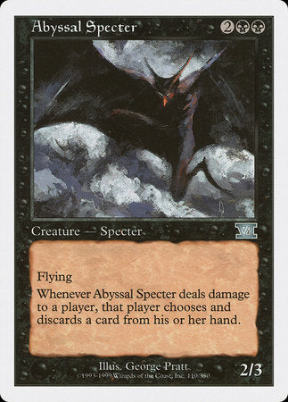 Abyssal Specter [Classic Sixth Edition] | Exor Games Truro