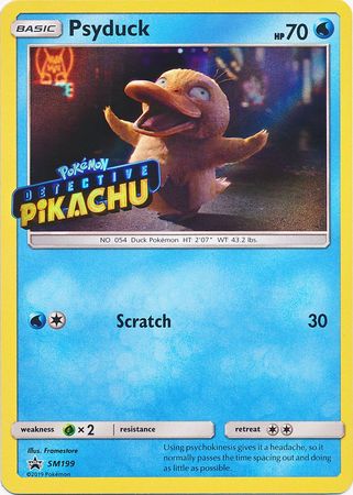 Psyduck Detective (SM199) (Pikachu Stamped) [Sun & Moon: Black Star Promos] | Exor Games Truro