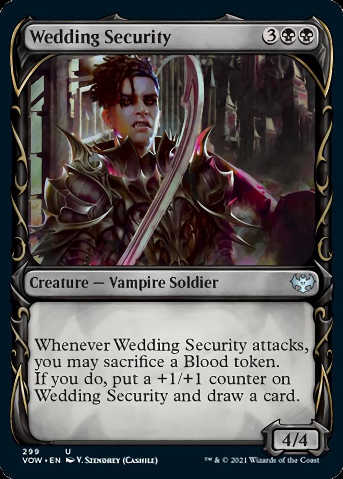 Wedding Security (Showcase Fang Frame) [Innistrad: Crimson Vow] | Exor Games Truro